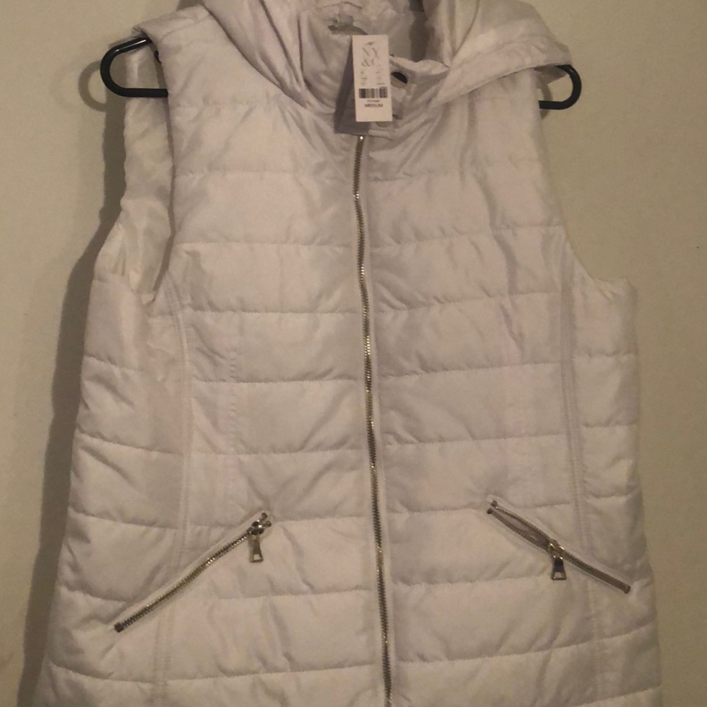 New York & company puff vest